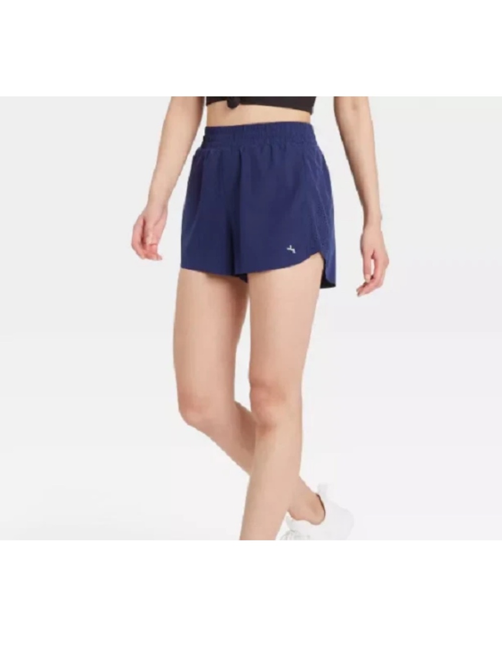 JoyLab Navy Athletic Shorts with Drawstring